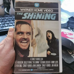 the shining jack nicholson kubrick very rare warner bros vhs pre cert horror - Bild 1 von 9