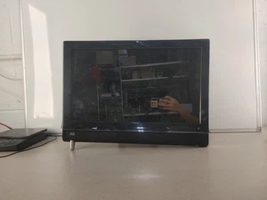 HP TouchSmart 600 AIO PC Black With Power Supply Untested - Fair - Bild 1 von 7
