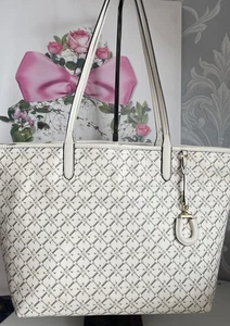 Ralph Lauren Cream Tote Bag with Signature Logo Print - Picture 1 of 12