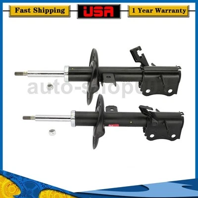 Par de amortecedores dianteiros KYB compatíveis com 2007 2008 2009 2010 2011 2012 Nissan Sentra - Imagem 1 de 4