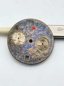 poljot chrono 30.2mm dial quadrante - Imagen 1 de 2