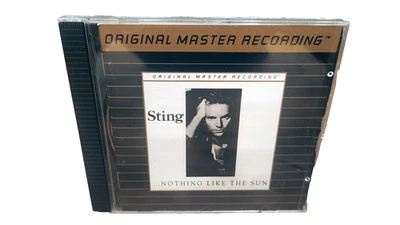 Sting Nothing Like The Sun cd MFSL 24kt Gold Plated Original Master Police Foto 1 de 3