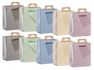 Laro Mini Geschenktüten 10/20/40 Stk Mini Streifen - Bild 1 von 7
