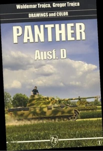 Trojca Panther Ausf. D Drawings and Color Farbprofile Farbzeichnungen - Picture 1 of 4