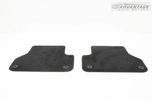 2017-2019 AUDI A4 QUATTRO REAR SECOND ROW LEFT & RIGHT SIDE FLOOR CARPET MAT OEM - Picture 1 of 9