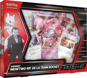 Pokémon: Juego Mewtwo-ex del Equipo Rocket de JCC Pokémon CON REVISTA - Imagen 1 de 7
