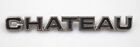Vintage Ford Econoline Chateau Emblem Nameplate Badge Chrome