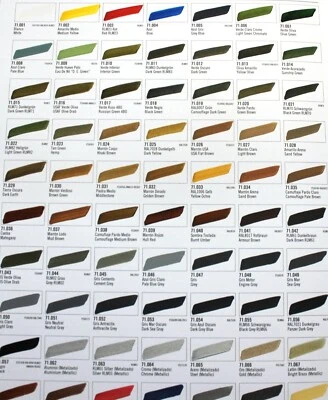 Vallejo Model Air 1: 18ml :Auswahl :71.001 - 71.064 (1L=175,80€)