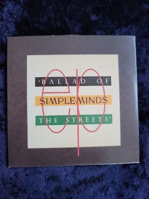 Simple Minds, Ballad Of The Streets  - 3" UK CD Single - Rare, OOP Foto 1 de 2