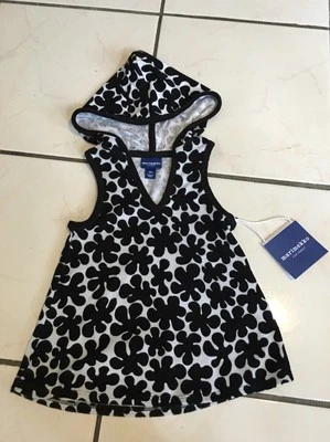 Marimekko for Target Toddler Girls' Terry Cloth Cover-Up Hoodie 9 Mo Paprika NEW - Image 1 of 3