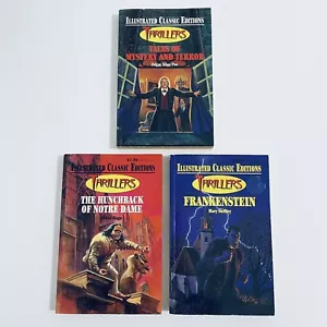 Horror Paperback Books Lot Thrillers Illustrated Classic Editions YA Fiction - Picture 1 of 5