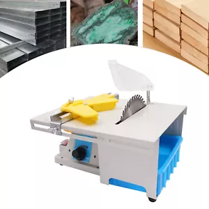 NUEVO Mini cortadora de hoja de sierra de mesa para carpintería talladora de madera 750W - Imagen 1 de 12