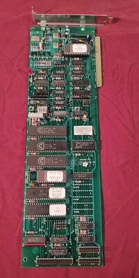 Vintage ADAPTEC ACB-2070A ISA CONTROLLER ADAPTER ASSY 401406-00 (Rev H 1987) - Image 1 of 4