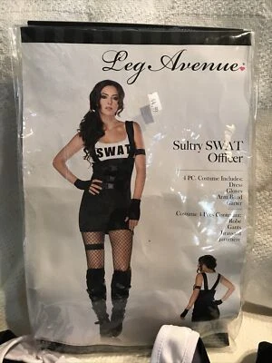 Leg Avenue Sensual SWAT Oficial Mujer Disfraz S/M Juegos con disfraces Foto 1 de 4