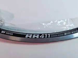 DT Swiss RR 411 *Asymmetrical* Rim - 700C, Black, 32H - Picture 1 of 7