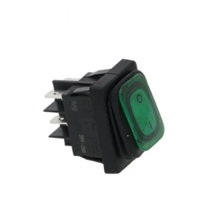 SWITCH BIPOLAR GREEN 16A 250V - Picture 1 of 1