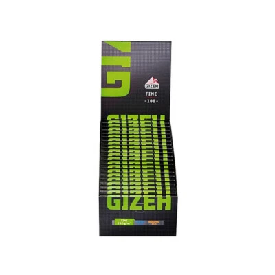 Gizeh Papers BLACK® Fine | 20 Hefte à 100 Blättchen