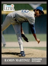 1991 Fleer Ultra #164 Ramon Martinez Los Angeles Dodgers