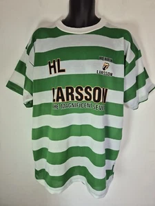 Celtic FC Henrik Larsson Shirt XL Retro Vintage - Bild 1 von 2