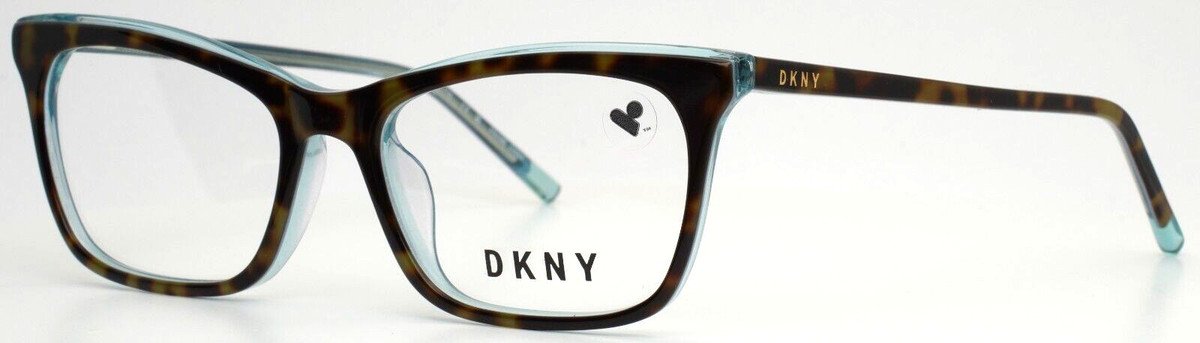 DKNY DK5046 237 Tortoise Blue Womens Semi Cat Eye Eyeglasses  display picture 2