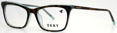 DKNY DK5046 237 Tortoise Blue Womens Semi Cat Eye Eyeglasses 51-16-135 B:35 B - Image 1 of 4