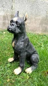 Hund Hundefigur Hunde Figur Welpen Höhe29cm Lebensgroß - Bild 1 von 4