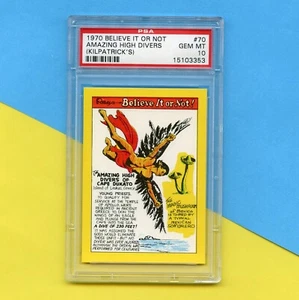 Original 1970 Ripley’s Believe it or Not Card Number 70. PSA 10 - Picture 1 of 3