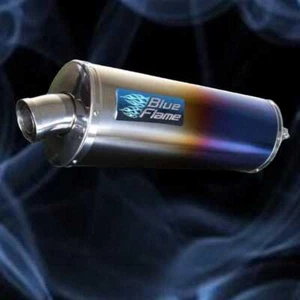 Suzuki SV650 2003-2010 Exhaust Silencer Muffler - Single Port - Coloured Tita... - Picture 1 of 4