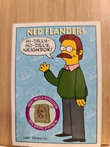 THE SIMPSONS 🏆1994 Skybox #S5 NED FLANDERS Trading Card🏆FREE POST - Bild 1 von 2