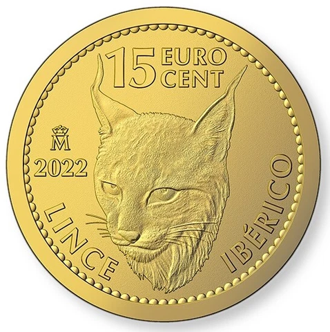 2022 Spanish Lynx 1/10-Ounce Gold - Raw - FREE SHIPPING!! Cover