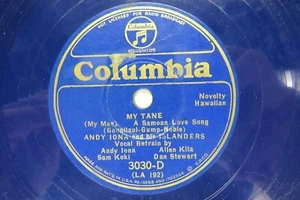 Andy Iona & Islanders - COLUMBIA 3030-D - My Tane & Na Pua - Picture 1 of 3