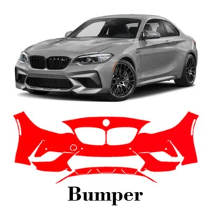 Front bumper PreCut PPF Paint Protection Film For BMW M2 Competition 2019-2021 - Picture 1 of 7