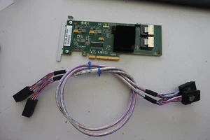 Oracle 7047852 LSI SAS9211-8i 6G PCIeRAID Controller + 2x Kabel aus T3-2 - Bild 1 von 2