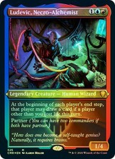 MTG Commander Legends Ludevic, Necro-Alchemist(Foil Etched) x1 NM/M