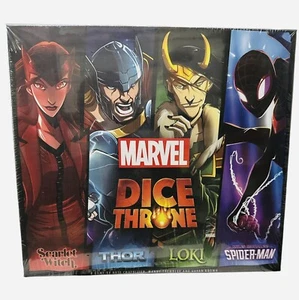 Marvel Würfel Thron Brettspiel 4 Helden Box von USAopoly, neu versiegelt Einzelhandel $50 - Bild 1 von 2