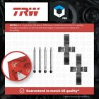 Brake Pad Fitting Kit fits MERCEDES 300 R107 2.9 Front 85 to 89 M103.982 TRW New