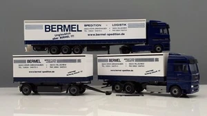 AWM 1:87 MB Actros MAN TGA Bermel Spedition Höhr-Grenzhausen Hillscheid #AK61 - Bild 1 von 12