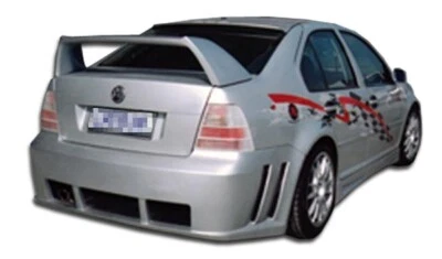 For 1999-2004 Jetta Duraflex Piranha Rear Bumper Cover - 1 Piece Foto 1 de 4