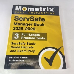 ServSafe Managerbuch 2025-2026 - ServSafe Studienführer Geheimnisse - Bild 1 von 2