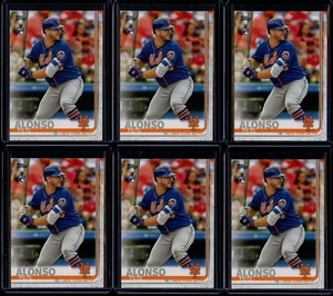 2019 Topps Series 2 Pete Alonso 6 Card RC Lot #475 Rookie New York Mets NYM - Picture 1 of 2