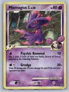 Pokemon Mismagius GL 10/111 Rising Rivals Holo SWIRL MP - Picture 1 of 4