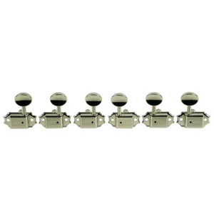 Kluson 3x3 Single Line Tuners for Mosrite Epiphone Guitars SD9005MNP Nickel - Picture 1 of 3