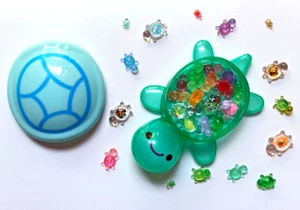 Minkaklecks 1x SCHILDKRÖTE BLAU XL Kombi Pack 16cm + verschiedene Schildkröten - Bild 1 von 2
