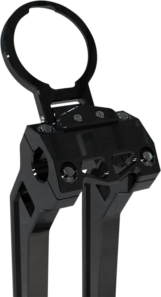 LA Choppers Gauge Mount Dyna - Single - Black #LA-7397-01B - Изображение 1 из 1