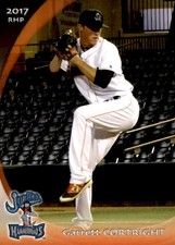 2017 Jupiter Hammerheads Grandstand 9 Garrett Cortright Hamburg New York NY Card