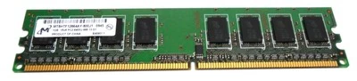 MICRON, DDR2 SDRAM DIMM, MT8HTF12864AY-800J1, 1GB 1RX8 PC2-6400U-666-13-D1 - Image 1 of 4