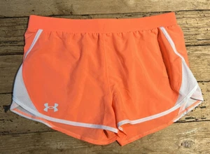 Under Armour Girls Youth Size XL Orange Activewear Shorts NWT - Picture 1 of 6