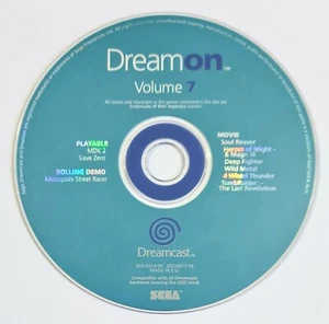 Sega Dreamcast Dreamon 7 Slave Zero / Mdk 2 / Might & Magic / Soul Reaver / Tomb - Photo 1/1