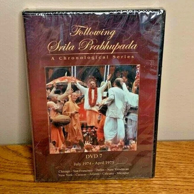 following srila prabhupada dvd 7 A chronological series NEW Sealed - Image 1 of 1