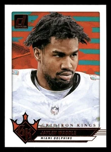 2024 Panini Donruss - Gridiron Kings #7 - Jaylen Waddle - Picture 1 of 2
